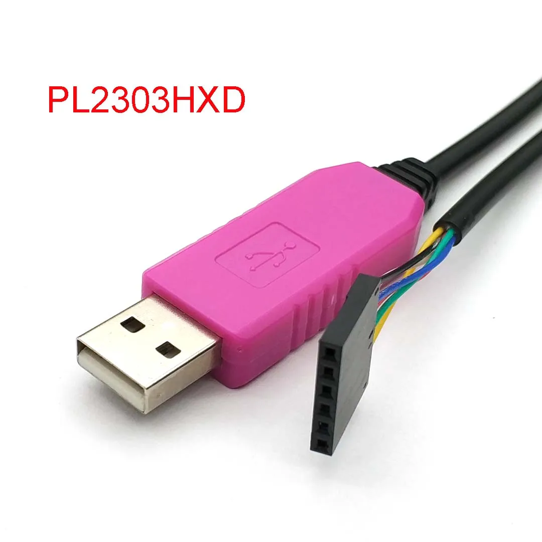 PL2303 HXD 6 контактный USB TTL RS232 Преобразователь последовательного кабеля PL2303HXD