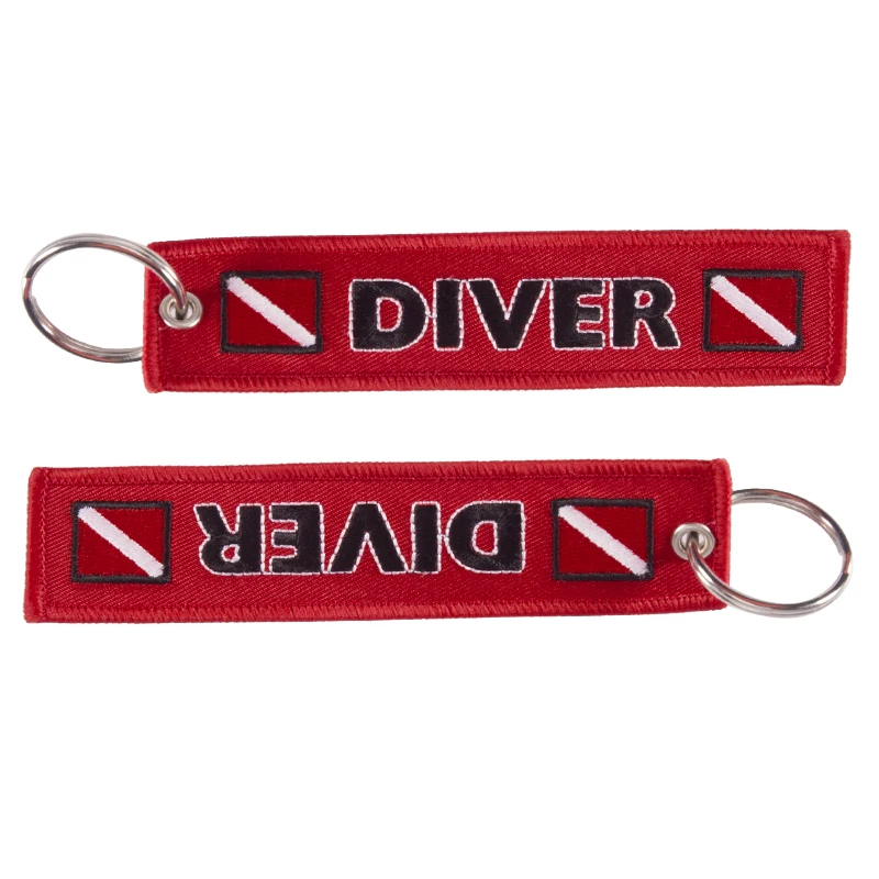 Брелок для ключей с вышивкой REMOVE BEFORE FLIGHT|Брелоки| |