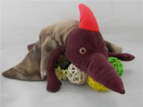 Птерозавр динозавр ручная кукольная игрушка головоломка для игры Косплей