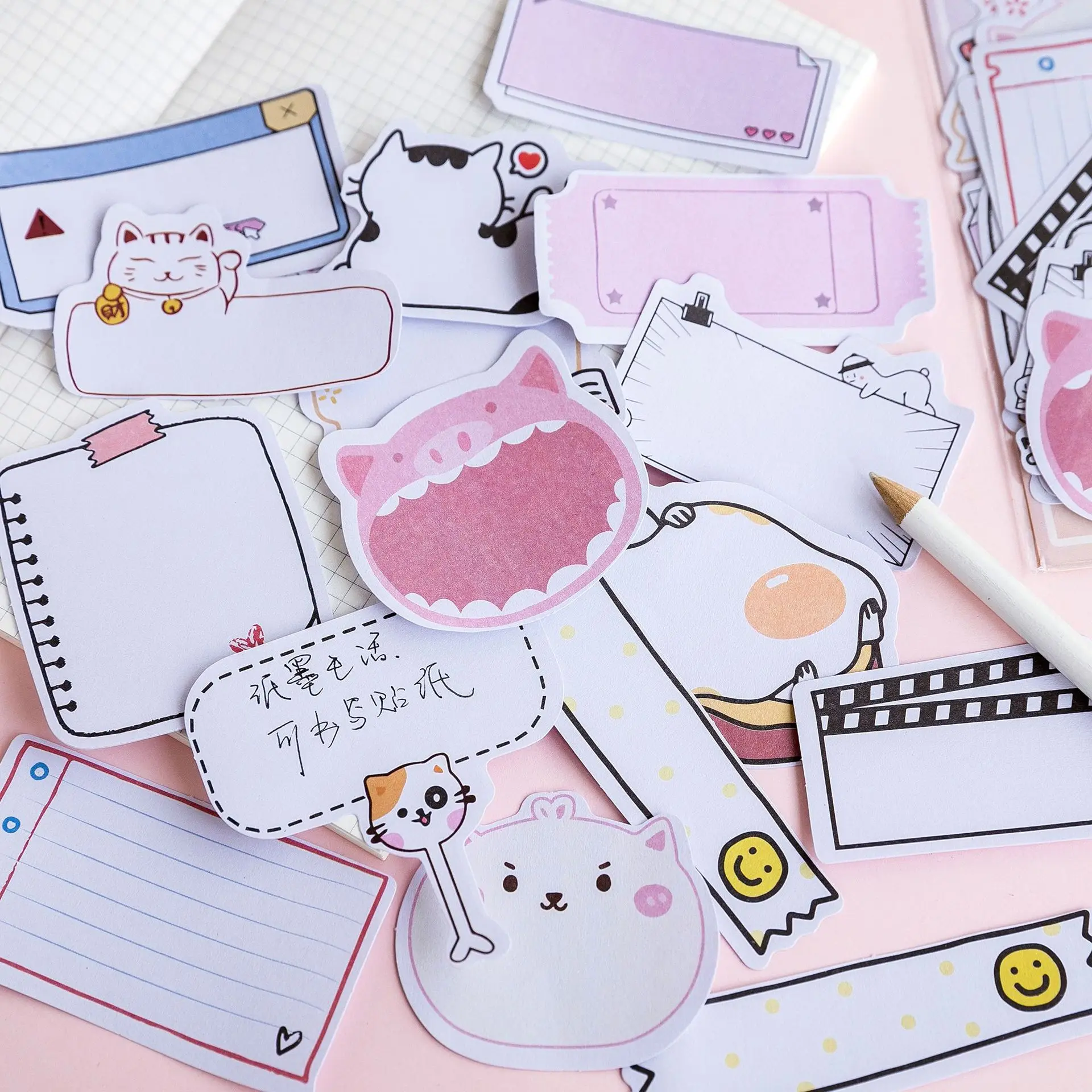 20 комплектов/1 партия Kawaii канцелярские наклейки милые маленькие заметки дневник