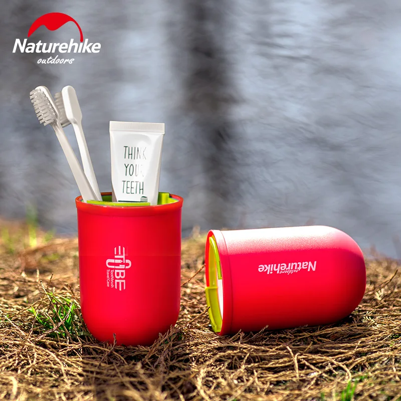 2 шт. Naturehike Дорожный Чехол для зубной щетки портативный пыленепроницаемый