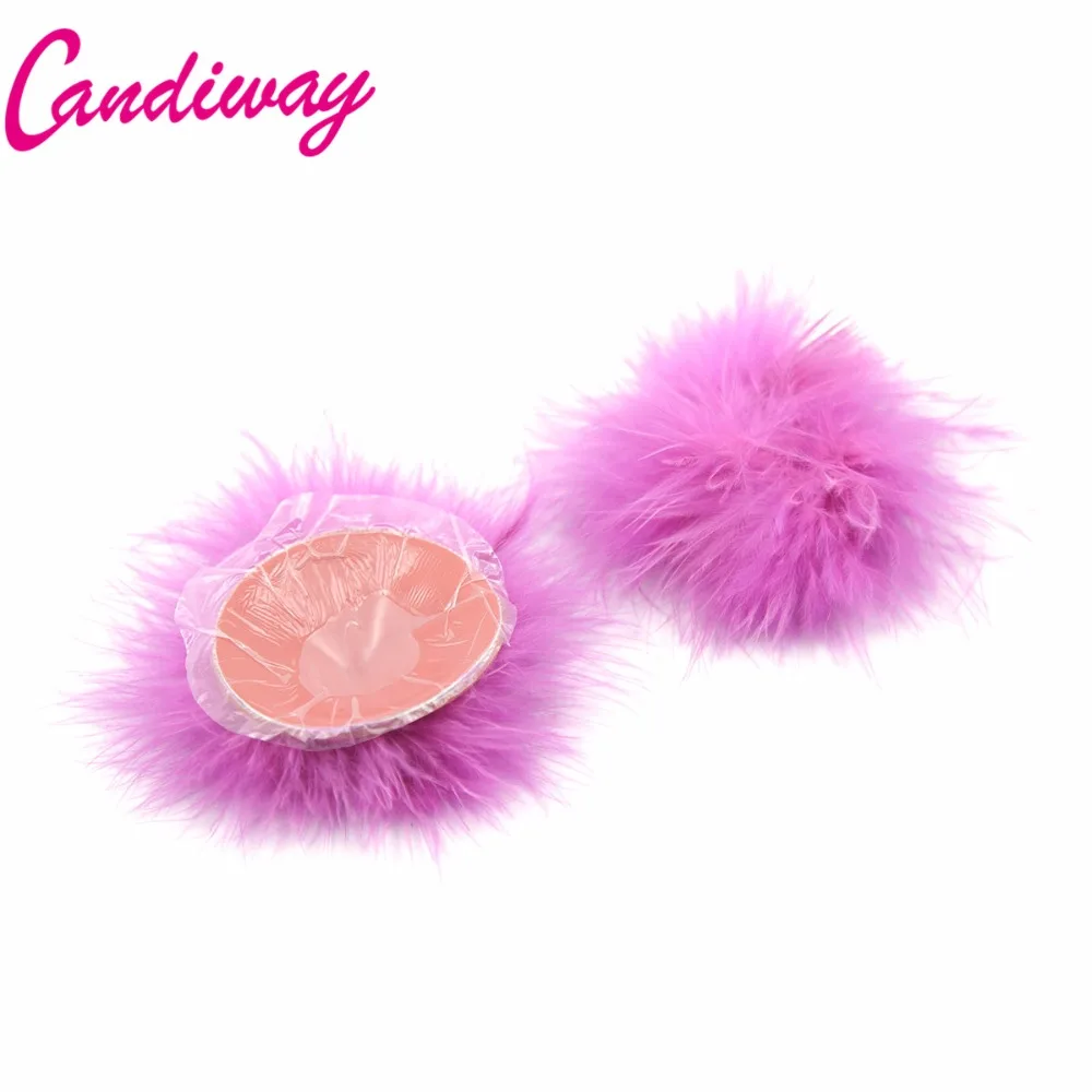 Женское нижнее белье соблазнительное с перьями и блестками розовое красное