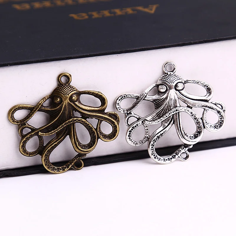 Металлические большие Осьминог Vingate подвески для самостоятельного изготовления