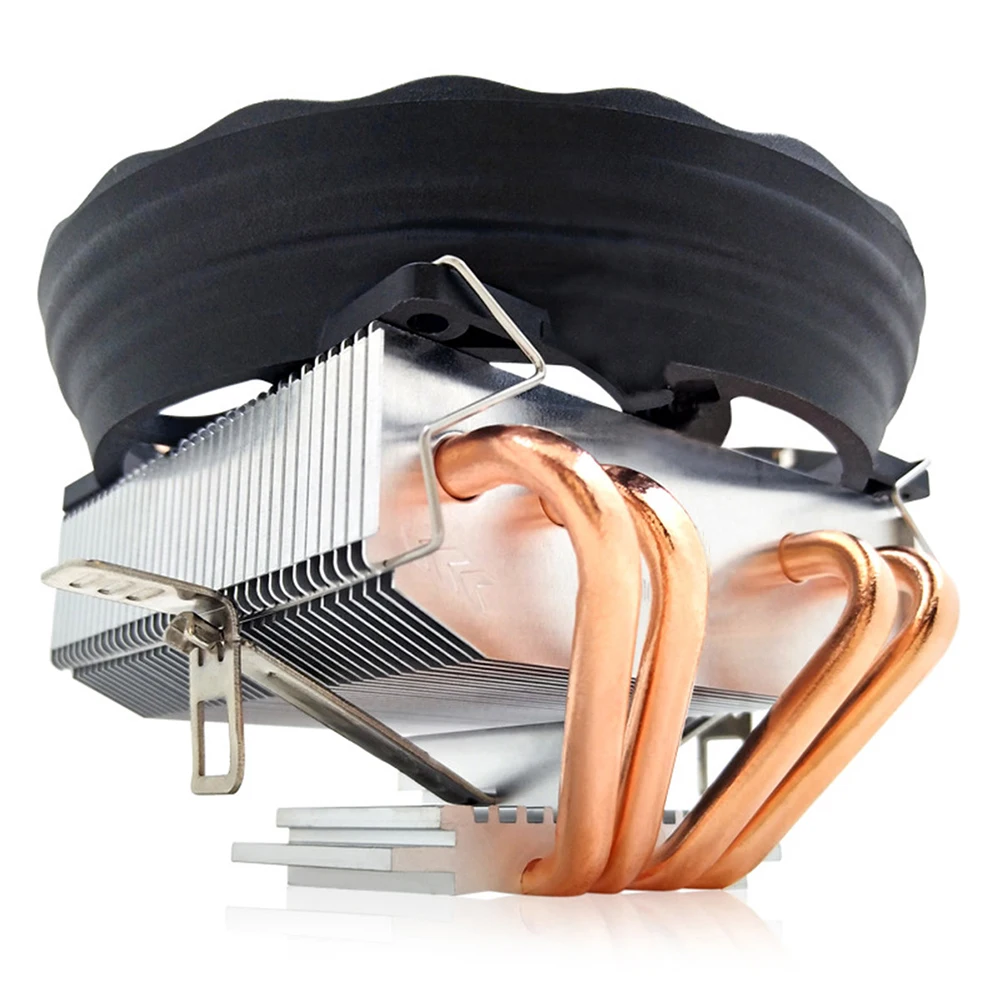 Кулер для процессора со светодиодной подсветкой RGB 4 контакта тепловые трубки