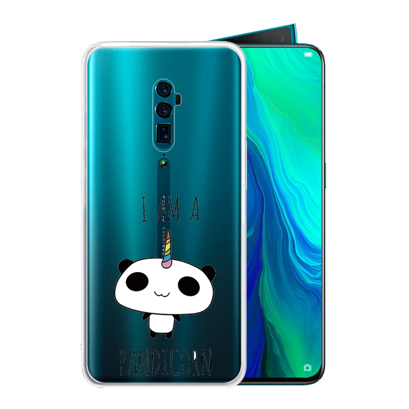 Soft Silicone Clear TPU Case for OPPO Reno 10x zoom Reno2 F 2 Z R17 R15 R11 Plus 9S R15X Ace K5 K3 K1 Cover |