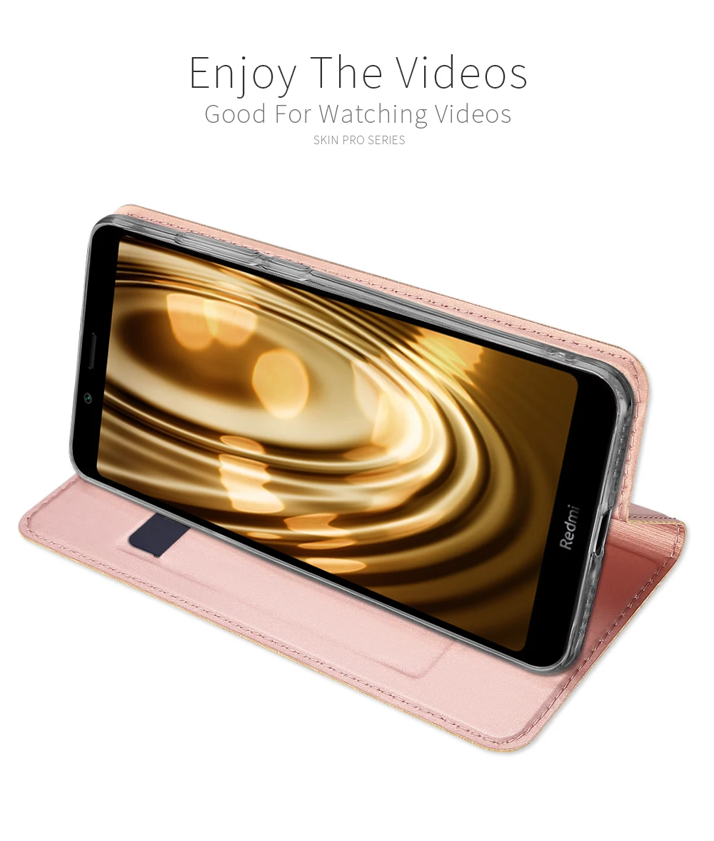 Чехол-книжка для Xiaomi Redmi 7A с отделением для карт, чехол-кошелек с подставкой из искусственной кожи и ТПУ, Мягкий бампер, защитный чехол для мобильного телефона