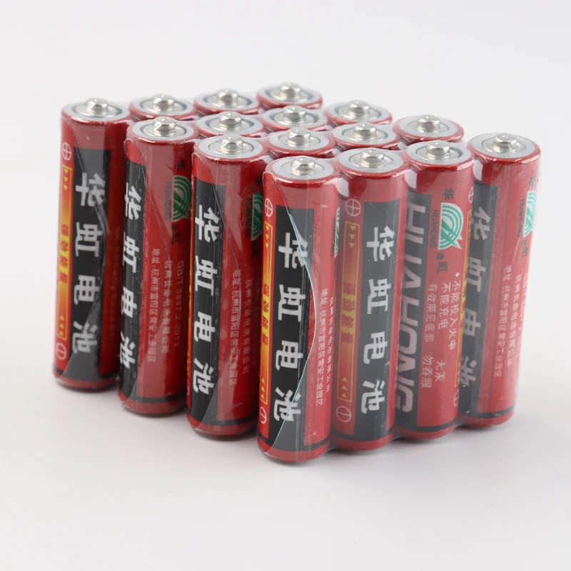 Huahong 20 шт. 1 5 В батарея AAA Углеродные сухие батареи безопасные сильные