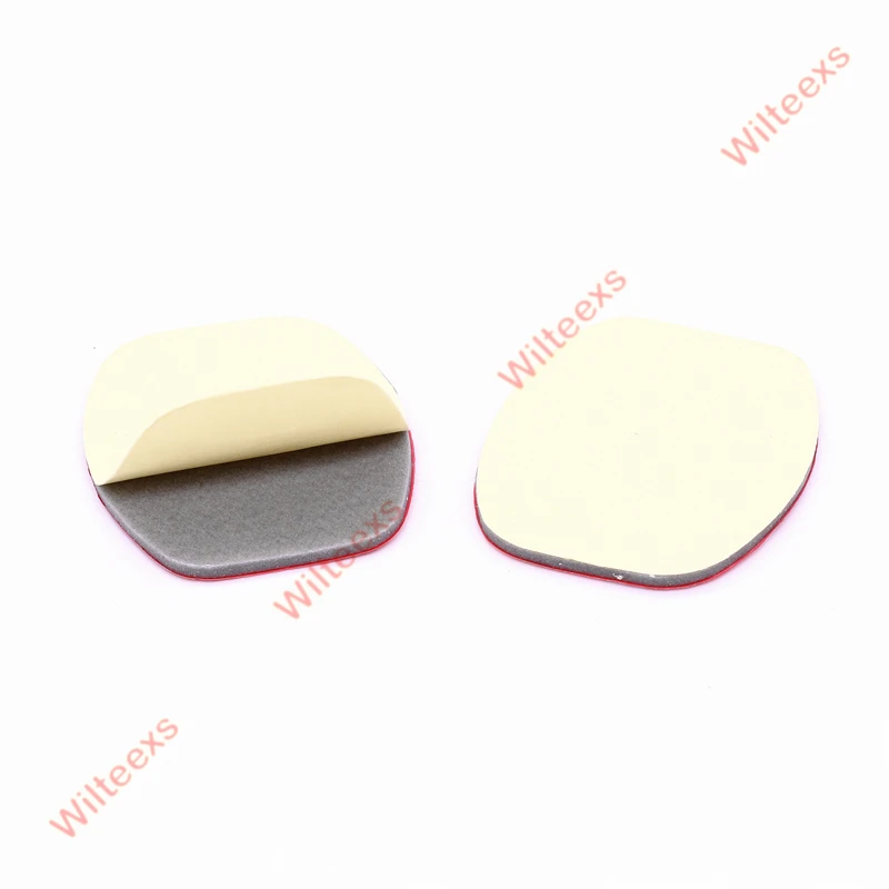 WILTEEX 12 шт./компл. аксессуары для шлема 6 шт. изогнутые + плоские клейкие крепления 3