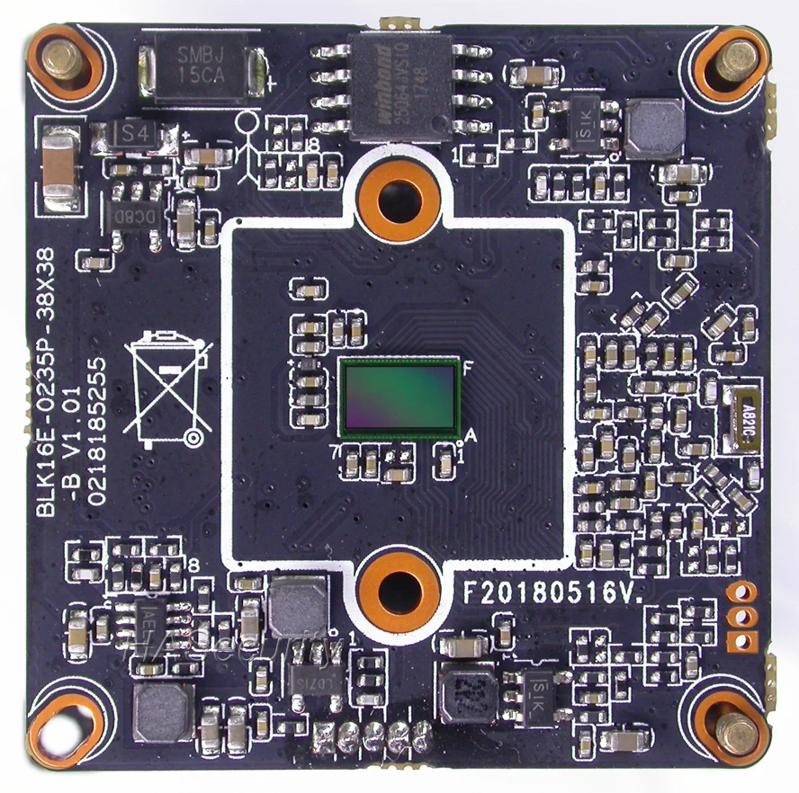 Wi Fi H.265 / H.264 1/2.7 &quotих помощью простым движением SC2235 CMOS + Hi3516E V100 CCTV IP камера Модуль