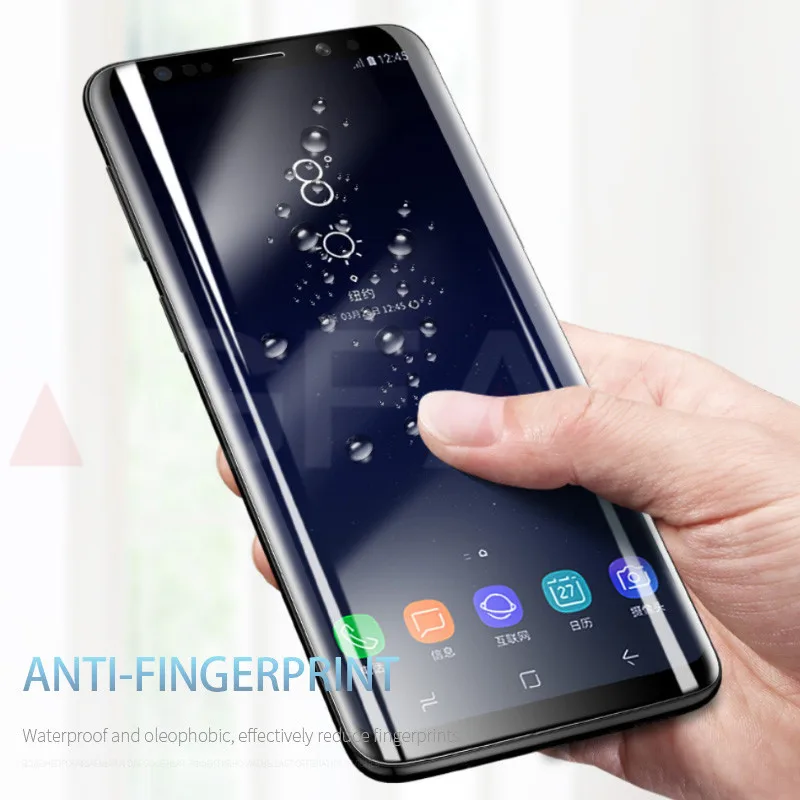 Защитная пленка NAGFAK для samsung Galaxy S9 S9Plus S8 S8Plus Note 8 S7 Edge не стекло 0 18 мм 3D мягкая