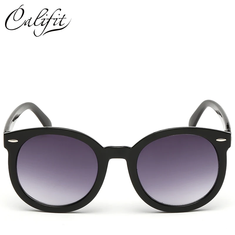 Винтажные круглые солнцезащитные очки женские для женщин брендовые