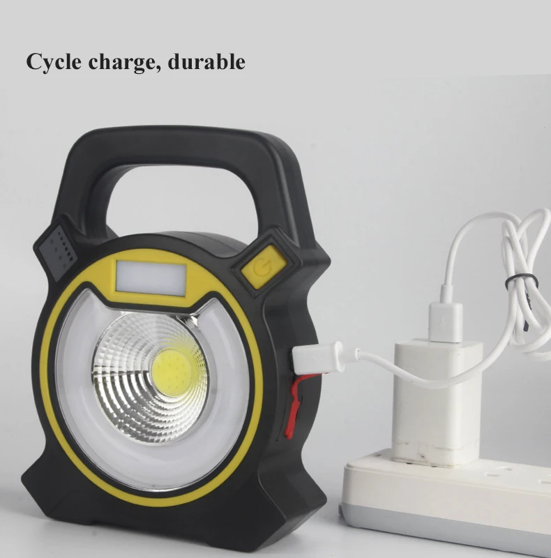 2 в 1 светодиодный фонарь с зарядкой от Usb|Портативные прожекторы| |