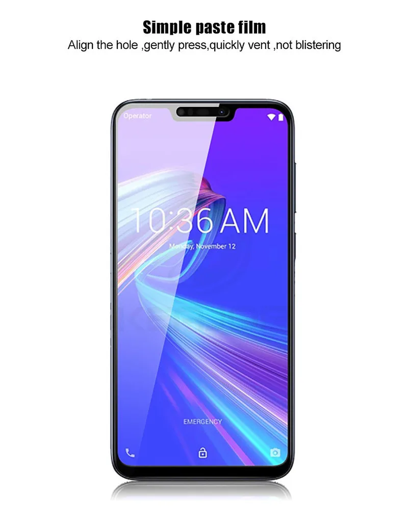 2 шт Защитный стеклянный чехол для ASUS ZenFone Max Pro M1 M2 ZB633KL ZB631KL ZB555KL ZB601KL ZB570TL Защитное стекло для экрана