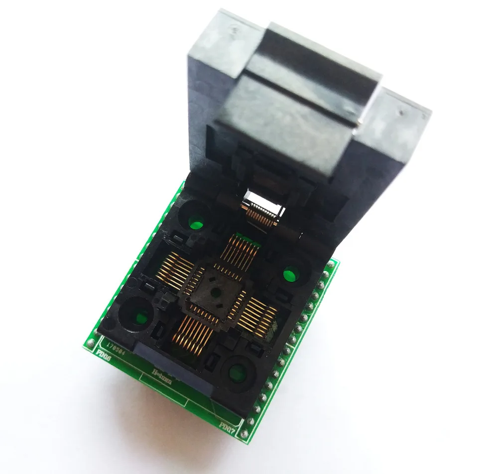 Бесплатная доставка универсальный программатор TQFP32 QFP32 LQFP32 к DIP32 разъем адаптера