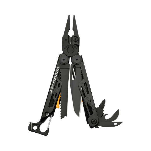 Мультитул LEATHERMAN-SIGNAL Camping с пожарным стартером, молотком и аварийным свистком-8 цветов