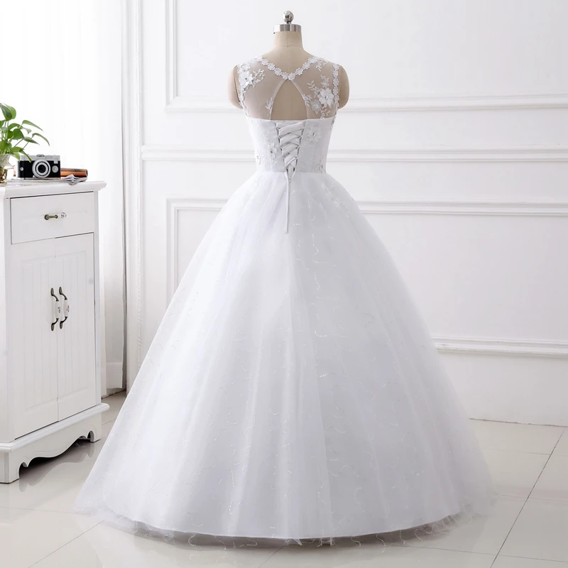 Новое поступление robe de mariage белый дешевое свадебное платье 2021 Vestido noiva gelinlik