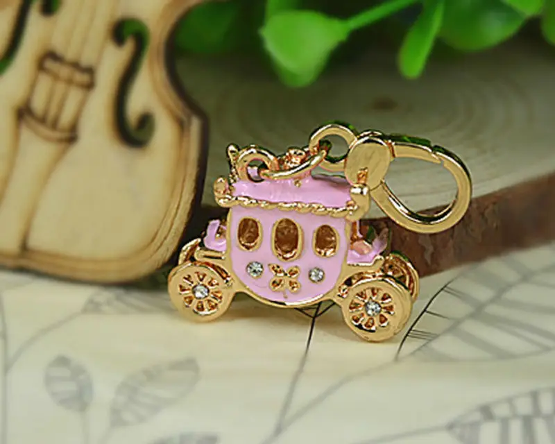 XS карета автомобиля маленький брелок Мода ювелирные изделия Женская сумка