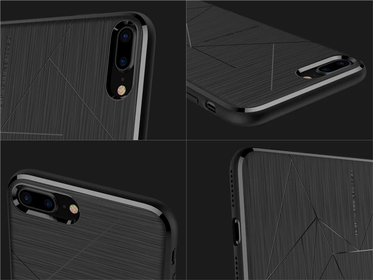 Nillkin чехол для iPhone 8 Plus Магнитная крышка ТПУ матовая текстура Dropproof защитный чехол для смартфона для iPhone 8