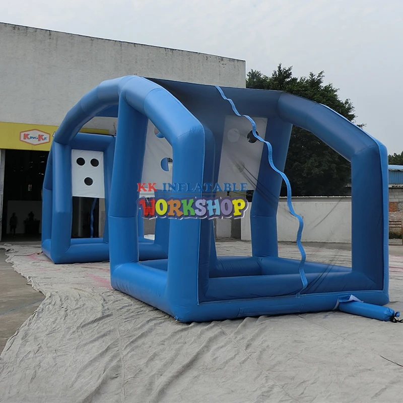 blow up inflatable speed cage baseball batting cage for sale