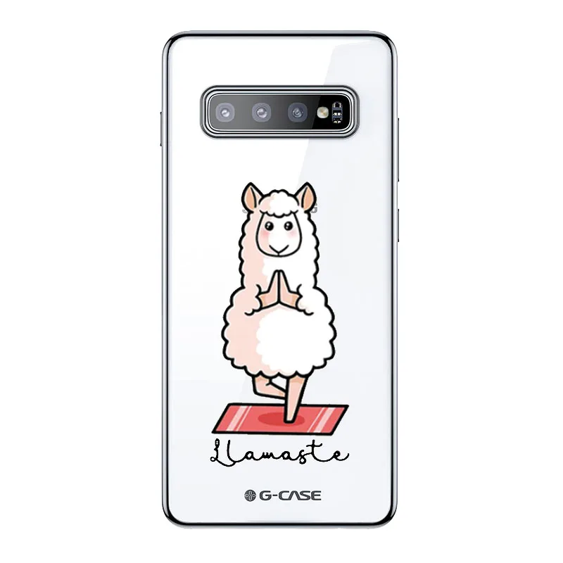 Cute Llama Alpaca Animals Cartoon Soft Silicon Phone Cases Cover For Samsung Note10 9 A6 S10 PLUS Lite J8 J6 Plus |