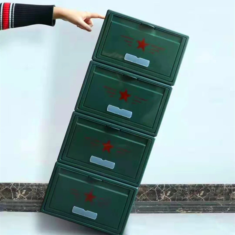 Камуфляжные военные ботинки коробка для обуви Индивидуальный Пластиковый