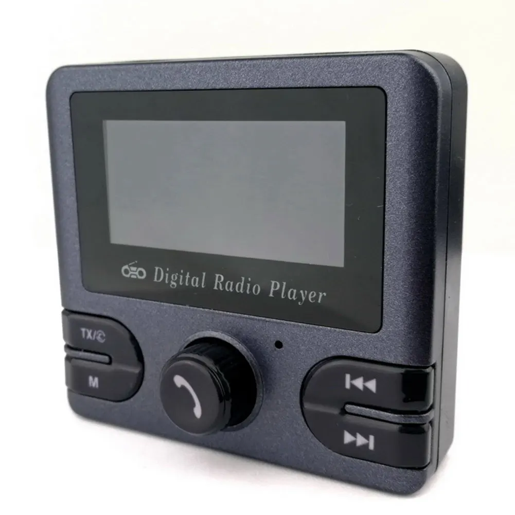 Автомобильный цифровой радиостанция DAB адаптер ресивер FM-передатчик Bluetooth