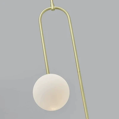 

Nordic Modern Designer Living Room Glass Hanging Lamps Fashion Simple Bedroom Bedside G9 LED Chandelier Lighting Fixture