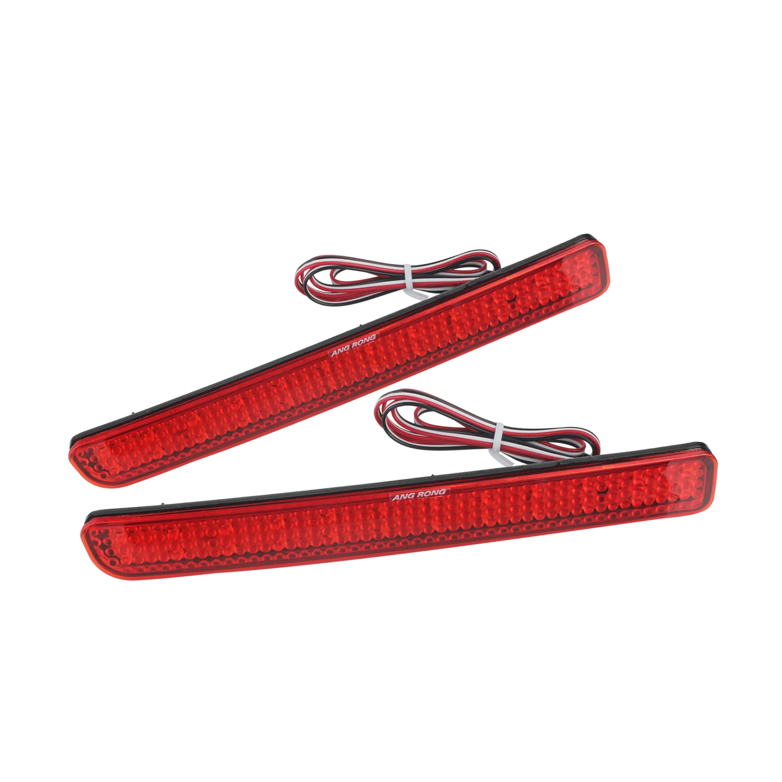 ANGRONG 2x светодиодный задний бампер отражатель стоп сигналы для Rover Discovery 3 & 4 Sport