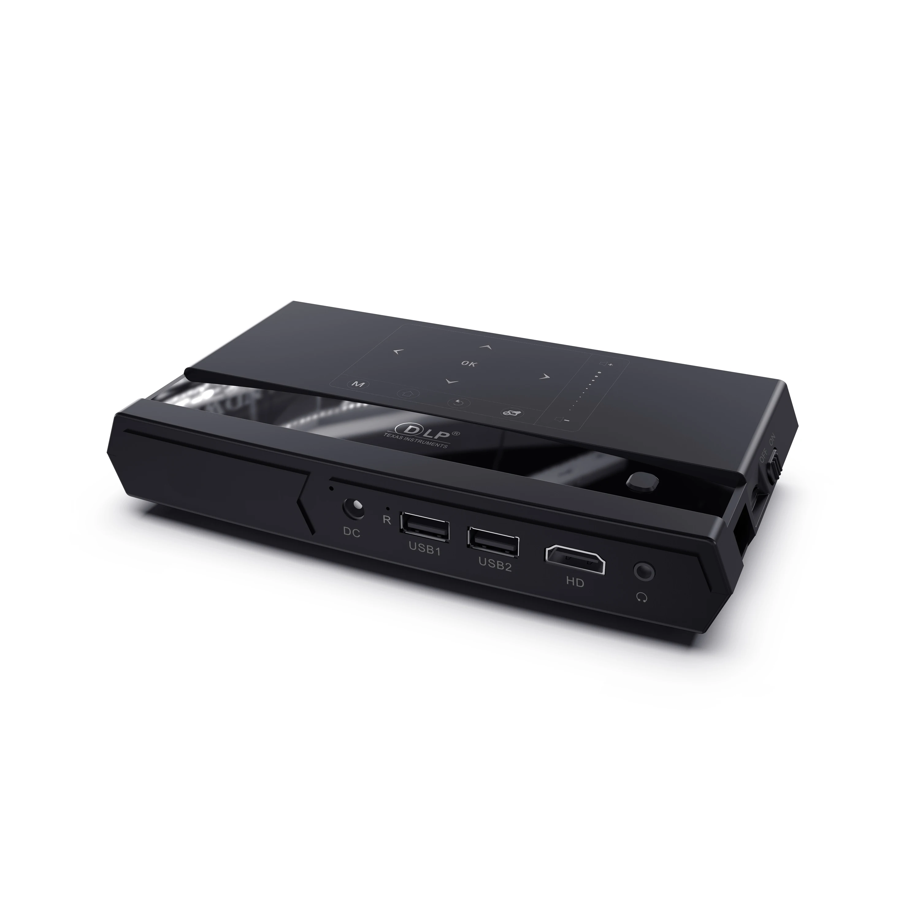 2019 H96 Max S912 4 K голос Управление Android проектор 2 GB 16 5 ГГц Wi Fi RGB LED DLP ТВ окно