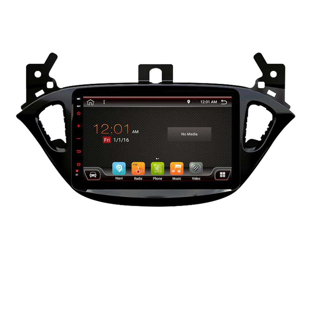 Автомагнитола Eunavi 2 din с радио 4 Гб + 64 ГБ android 9 0 dvd для Opel Corsa E 2014 2015 2016 GPS Navi Wi Fi стерео