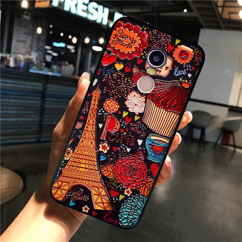 YonLinTan чехол, чехол, чехол для Xiaomi Redmi Note 4 x Note4/Note 4x note4x силиконовый роскошный чехол для телефона глобальная версия - Цвет: three