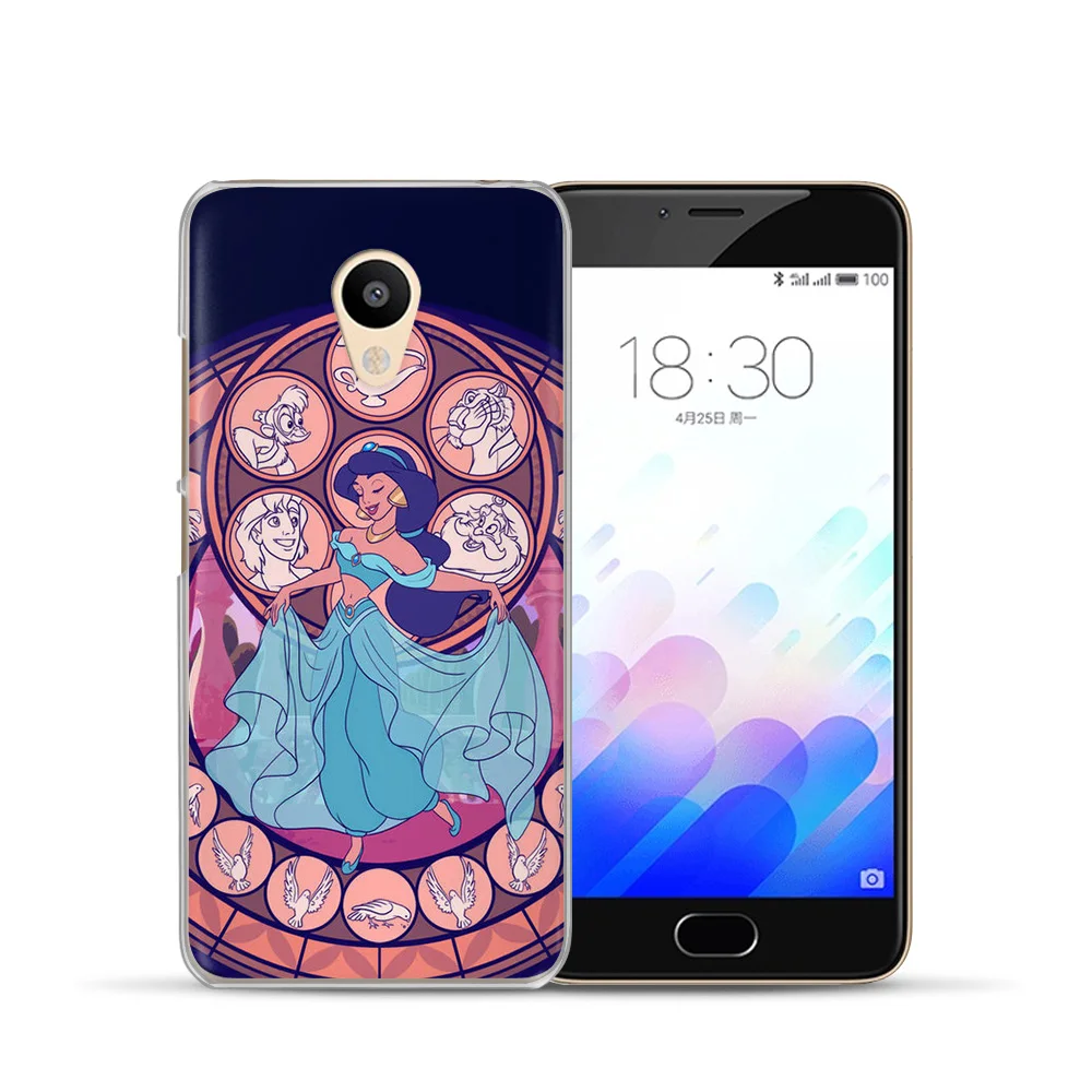 Модный чехол принцессы для Meizu U20 U10 M6 5 Note M5S 5C M3s 3Note Pro6 мягкий силиконовый из ТПУ
