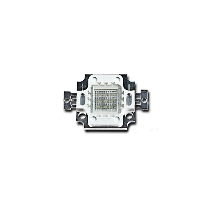 Jiguoor Высокая мощность 395NM 400NM 405NM 410NM 10W UV фиолетовый COB LED свет бисера DIY