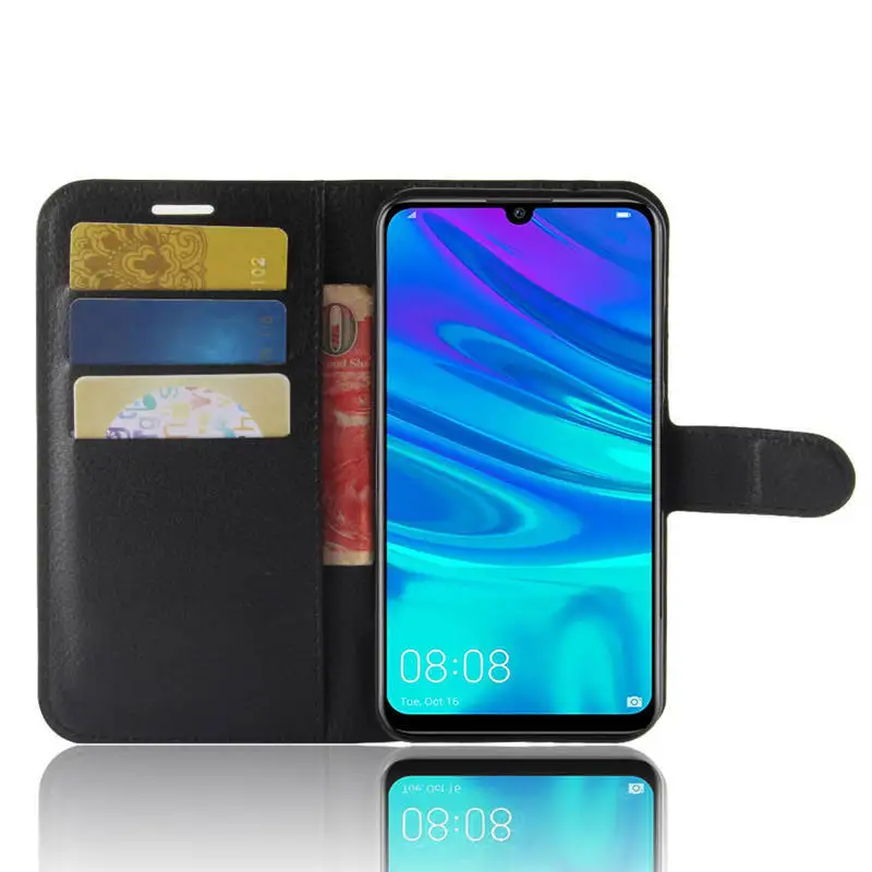 Чехол для Huawei Y7 2019 чехол кошелек задняя крышка из искусственной кожи телефона Y72019