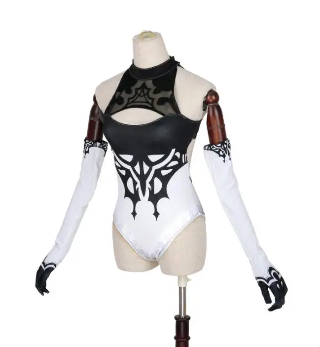 Игровой костюм для косплея NieR:Automata 2B купальный горячей весны женщин сексуальный