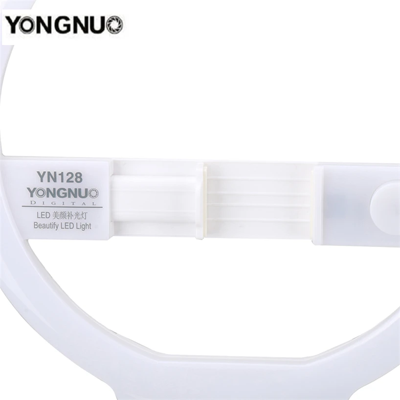 Кольцевой светильник YONGNUO YN128 3200 5500K белый свет для селфи