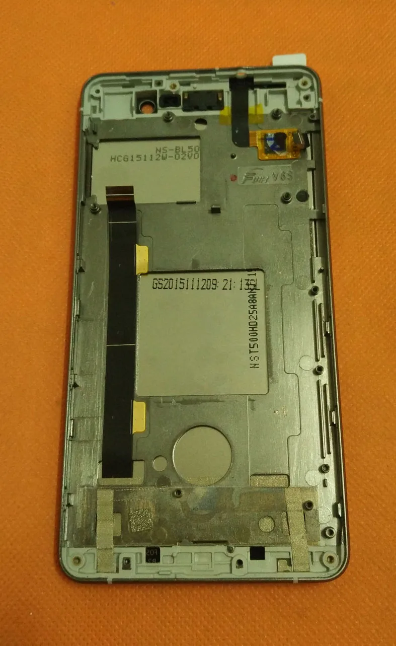 Оригинальный ЖК дисплей б/у экран + сенсорный рамка для Blackview Omega Pro MTK6753