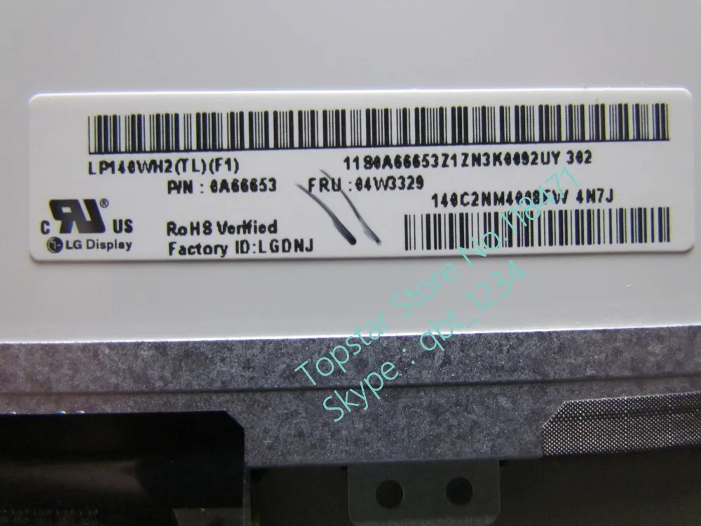 14 0 дюймовая TFT ЖК панель LP140WH2 TLF1 LP140WH2(TL)(F1) для T420 T420I T430 T430I 1366 RGB * 768 WXGA WLED дисплей|tft