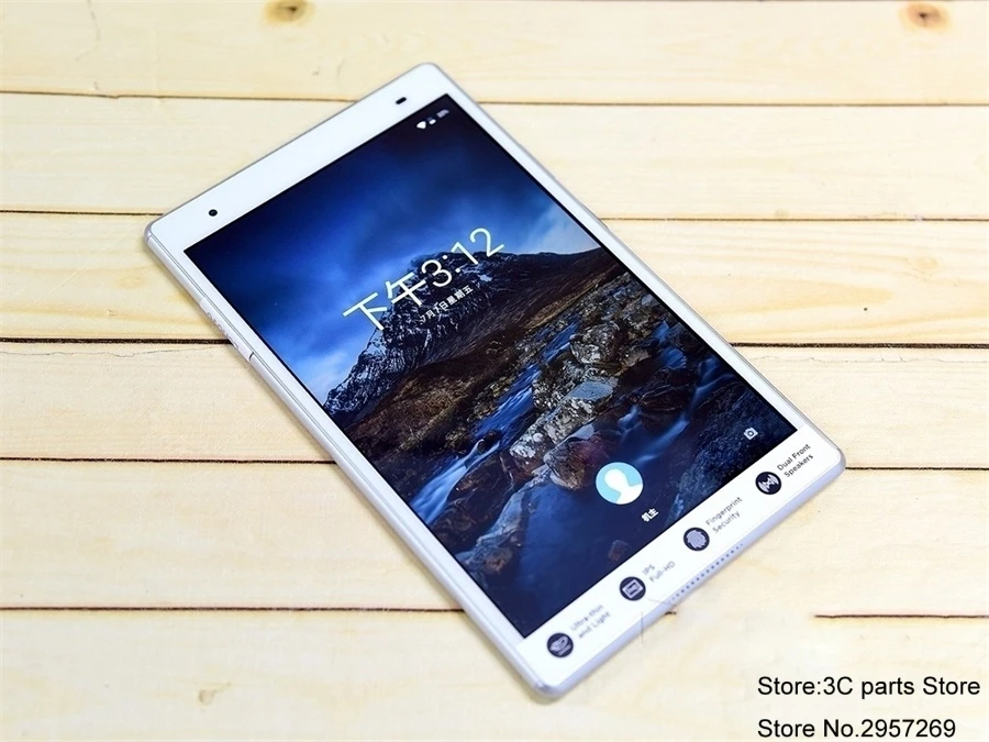 Lenovo Tab 4 plus 8704N 8 дюймов Android 7,1 LTE планшет 4G 64G Snapdragon 625 1920*1200 отпечаток пальца двухстороннее стекло дизайн ips