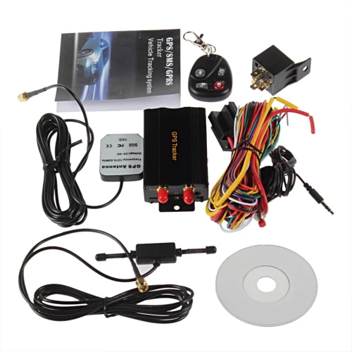 TK103B Автомобильный GPS tracker + Пульт Дистанционного Управления Четырехдиапазонный