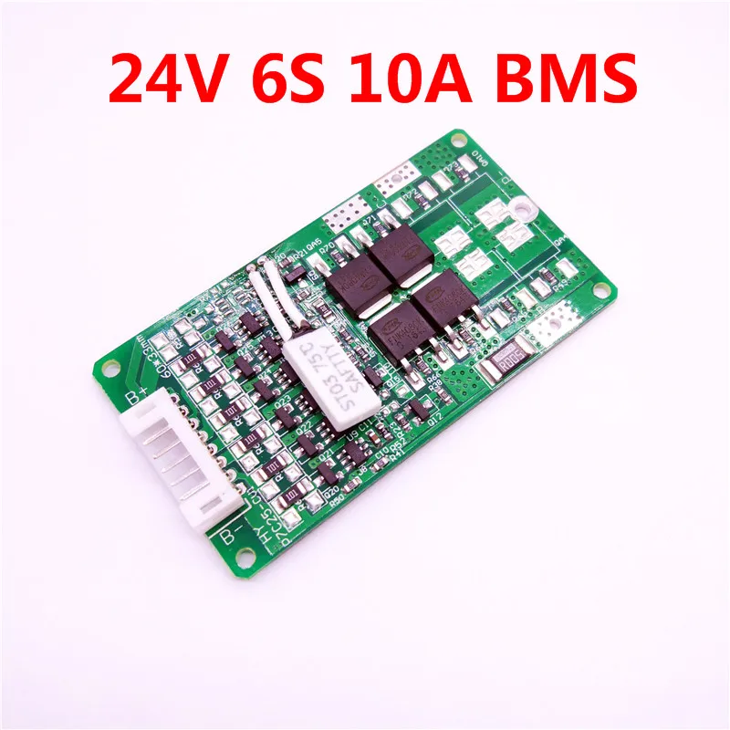 Аккумулятор для электронного велосипеда 6S 24V 10A BMS 24v литиевый аккумулятор