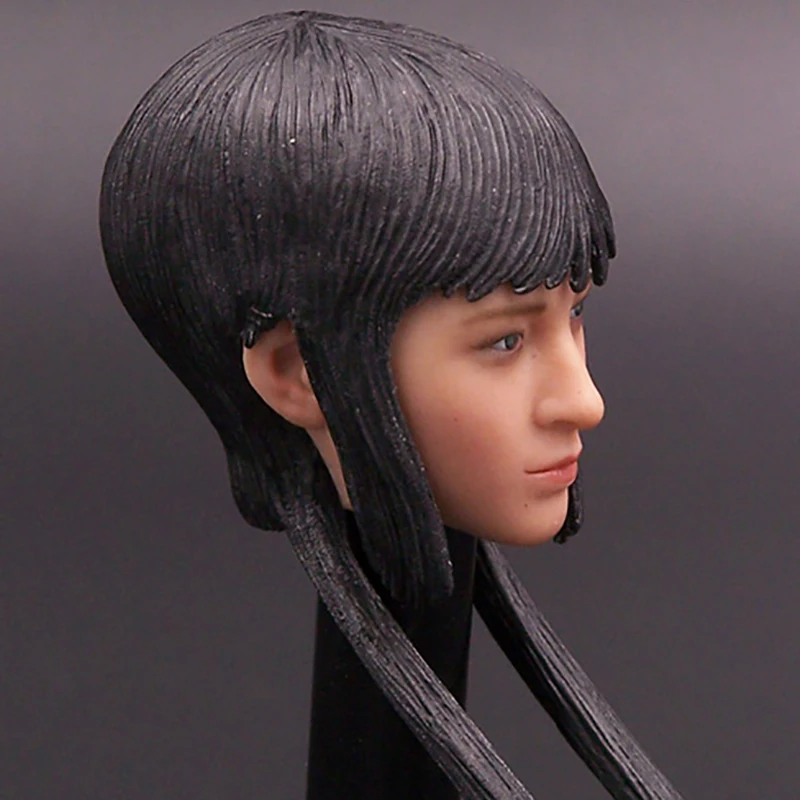 SO Toys голова лепить 1/6 Модель Игрушки японские черные длинные волосы женская
