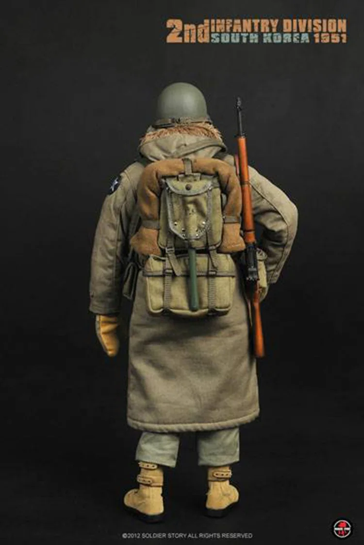 SoldierStory SS069 Вторая мировая война США Вторая пехотная дивизия 1/6 солдат фигурка модель