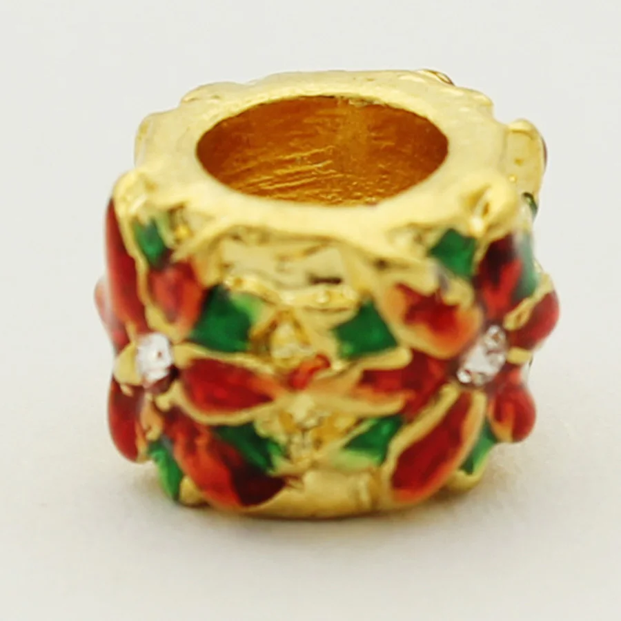 Шарм подвеска в горошек с белыми кристаллами|charm charm|red charmspandora pandora |