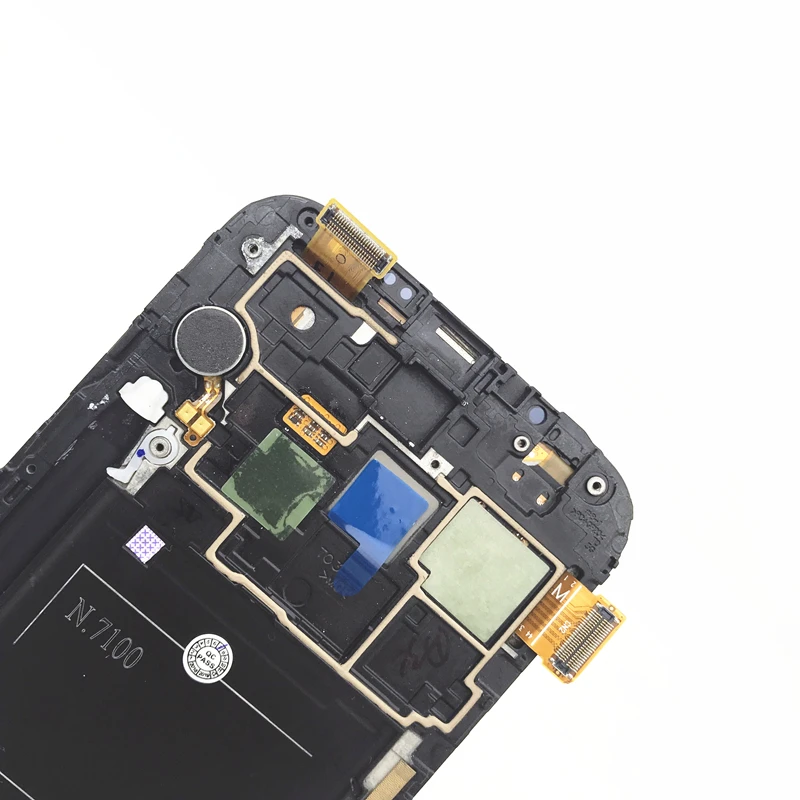 С рамкой N7100 LCD для SAMSUNG Galaxy Note 2 Note2 супер AMOLED протестированный экран сенсорный