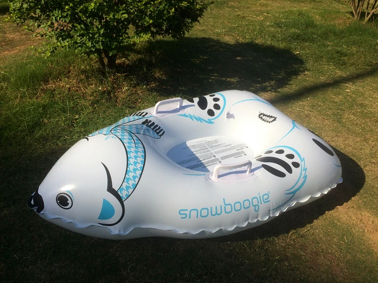 Зимние надувной круглый сани и снега катание Лыжный Спорт плот на открытом