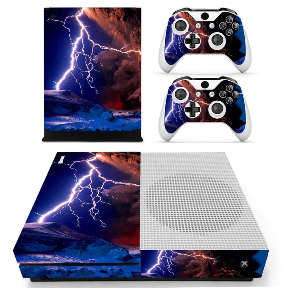 Наклейка для Xbox One S консоль и контроллеры для Xbox One тонкая наклейка s винил