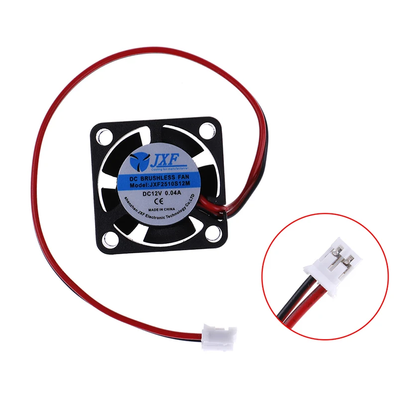Мини DC 12 V Бесщеточный Охлаждающий вентилятор 2510 S Радиатор охлаждения 25 мм 25*25x10