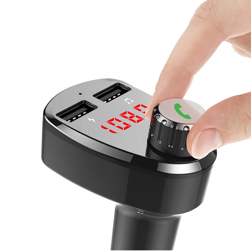 Fm-передатчик JaJaBor fm-модулятор Bluetooth автомобильный комплект громкой связи