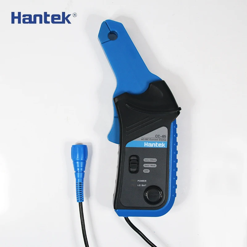 Осциллограф Hantek рабочая пропускная способность 20 кГц/400 Гц 1mV/10mA 65A/650A |